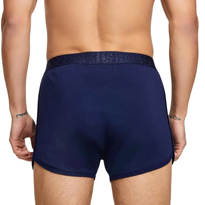 2024 Men's Cotton Jersey Boxer Short Loungewear Underwear Loose Fit Underpants Sleepwear Shorts Boxers for Men