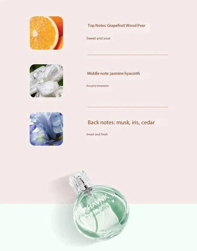 Luxury Women Perfume Floral Scent Romantic Fragrance Lingering Exudes Feminine Charm Women's Longlasting Fragrance Fresh Perfume