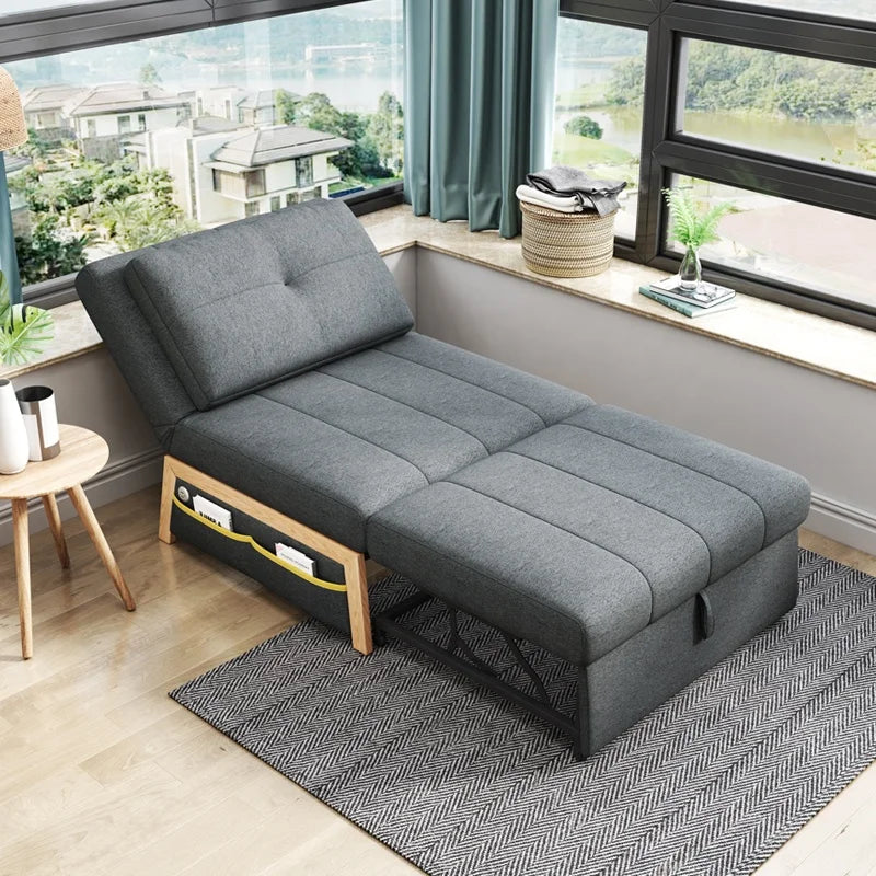 Single Sofa Bed Foldable Furniture Sofa Cama Fabric Living Room Sofa Cum Bed