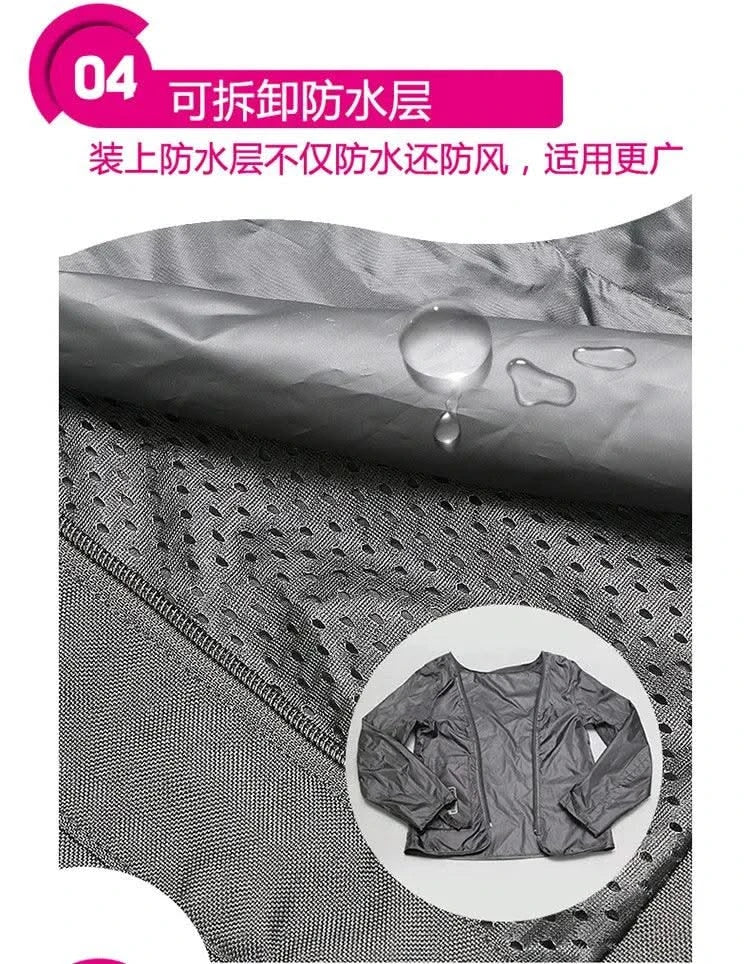 Woman Jacket Motorcycle Motorbike Riding Armor Protective Coat Summer Waterproof Lady Girl Clothing Anti-collision Suit JK-52