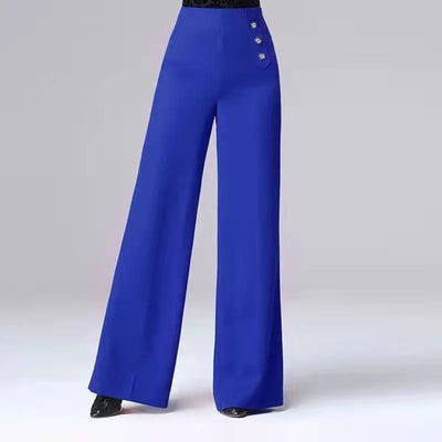 Women Wide Leg Pants 2023 Spring Summer Solid High Waist Long Casual Pants Korean Loose Dance Female Trousers Women's Clothing