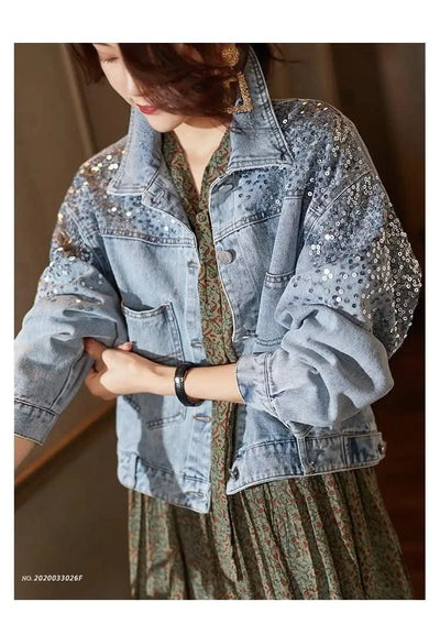 Denim Jacket For Women's Jackets For Women Denim Coats Women's Denim Jacket Jean Jacket For Womens Women Coat New In Outerwears