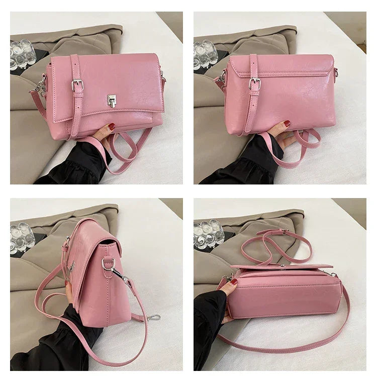 Luxury Brand Handbag For Women In Premium Leather Featuring Elegant Messenger Design And Durable Build