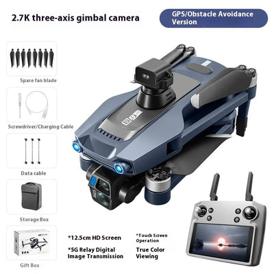 S819 Airdrop Drone with 2.7K GPS 5G Image Transmission 500g Load HD Aerial Photography RC Aircraft
