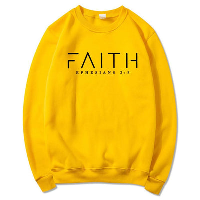 Trendy Faith Sweatshirt Bible Verse Shirt Christian Clothing Women Streetwear Sweater Hoodie Aesthetic Clothes
