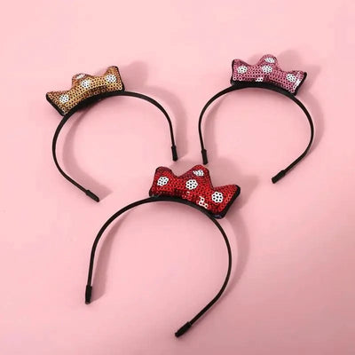 Cat Accessories Party Cat Headdress Wear Puppy Hairband Dog Dress Up Hat Pet Hair Accessories Bow Tie Dog Bowknot Pet Hair Hoop