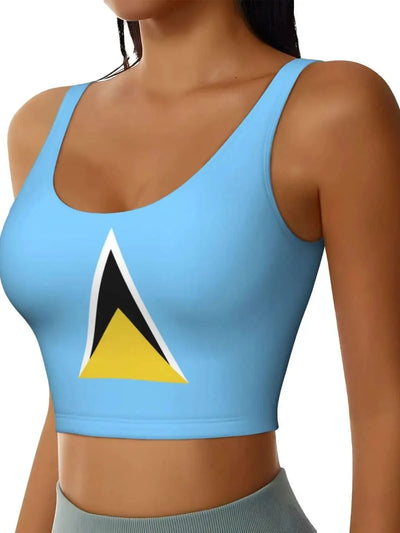 Women's Sports Vest  with Bra  Women's Workout Shorts