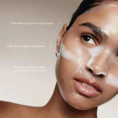 Deep Collagen Mask Facial Shrink Pores Moisturizing Overnight Mask Anti-Wrinkle Hydrating Refreshing Brightening Face Skin Care