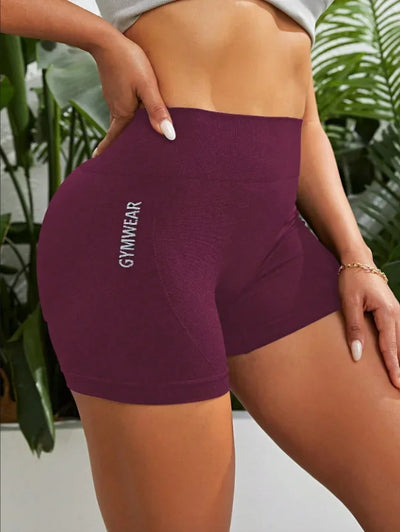 Women High Waist Workout Shorts Yoga Short Pant