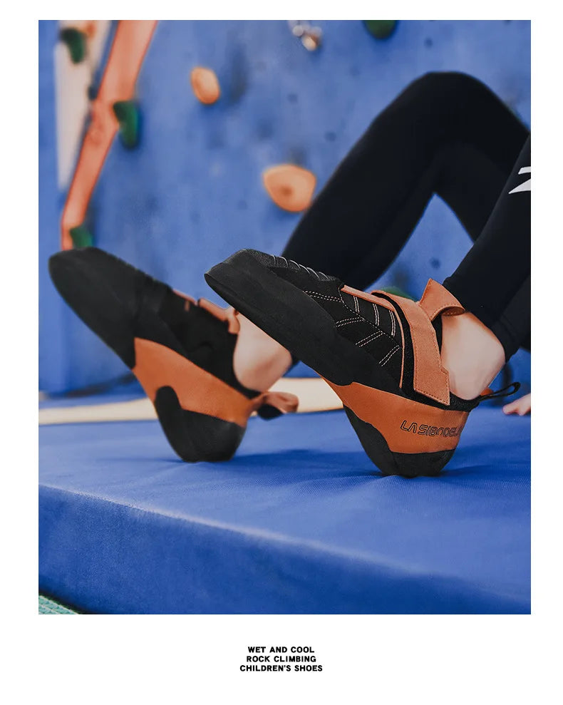 Climbing Shoes for Men and Women, Beginners Climbing Shoes, Rock Holding Training, Wild Buckle, Fitness, Size 37-46