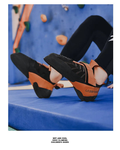 Climbing Shoes for Men and Women, Beginners Climbing Shoes, Rock Holding Training, Wild Buckle, Fitness, Size 37-46
