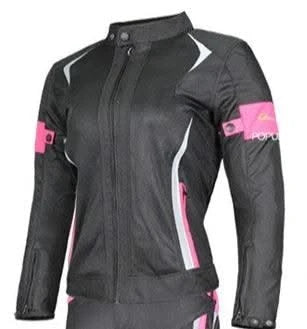 Woman Jacket Motorcycle Motorbike Riding Armor Protective Coat Summer Waterproof Lady Girl Clothing Anti-collision Suit JK-52