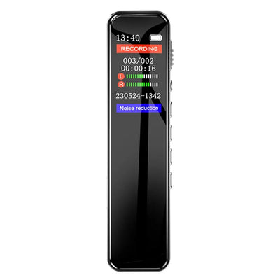 Digital Voice Recorder High-Quality Noise Reduction Record with Playback MP3 Music Player Activated Record 1536KBPS HD Recording