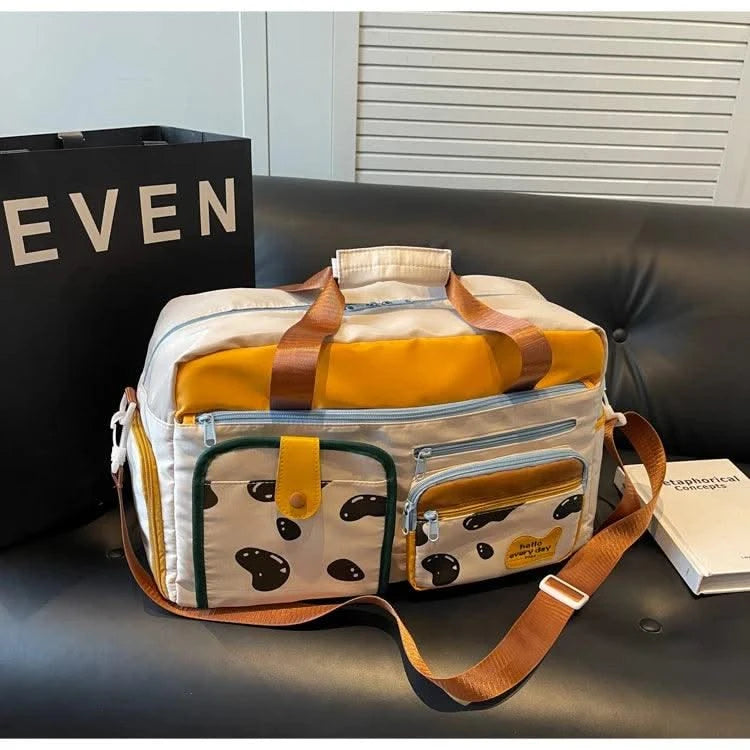 Women's Fashionable and Lightweight Boarding Bag for Maternity, Business, Yoga