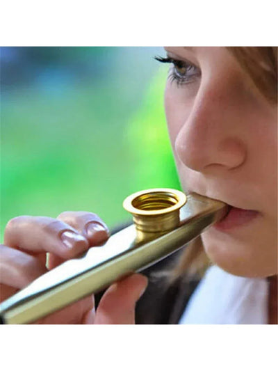 Metal Kazoo Musical Instruments Flutes Diaphragm Mouth Kazoos Musical Instruments Good Companion for Guitar