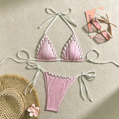 Sexy Bikinis 2025 Women's Swimwear Female Swimsuit For Swimming Wear Bathing Suits Brazilian Bikini Set Beachwear Pool Bather