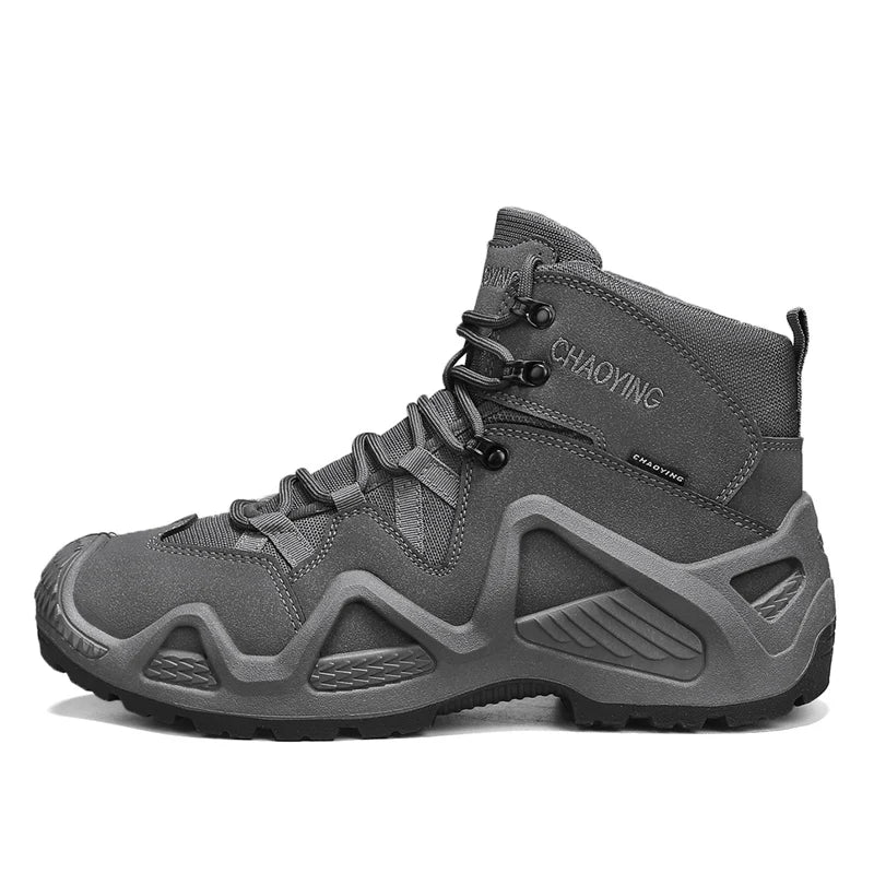 Climbing Hiking Shoes Ankle Men Outdoor Boots Men Tactical Boots Army Boots Mens Military Desert Waterproof Work Safety Shoes