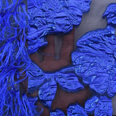 SJD African Demask Lace Fabric French Net Rmbroidery Brocade Lace 2024 Hot Sale Nigeria Jacquard Fabric For Women Luxury Dresses