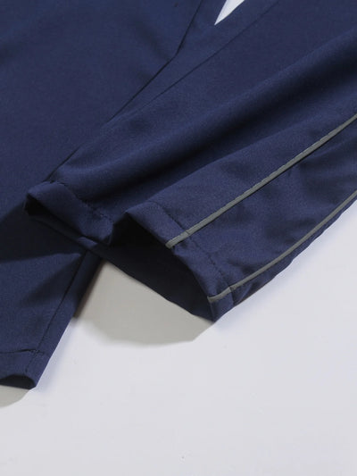 Men's New Woven Trousers High Street Trend Retro Casual Cuff Long Pants
