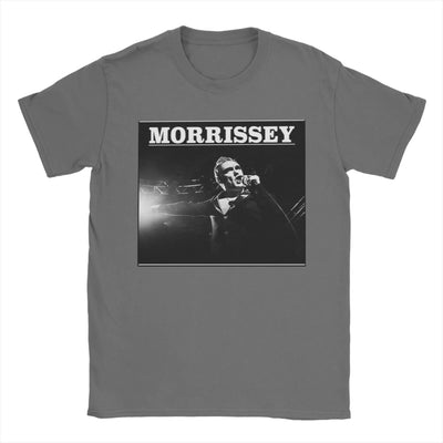 Men Women T-Shirt  Morrissey Designs British singer and songwriter T Shirts Fashion  Summer Tee Shirt Y2K Cotton Tops Gift