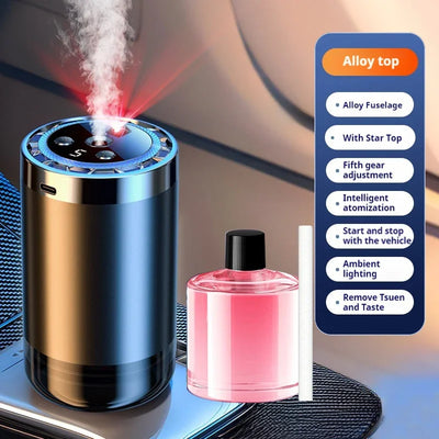 Car Air Diffuser Humidifier Smart Car Essential Oil Diffusers Smell Air Fresheners Aromatherapy Mist Maker For Car Home Office