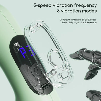 High-Intensity Fascia Rings Massager Cordless Mini With Belt Portable Deep Tissue Adjustables Vibration Massagers For Women
