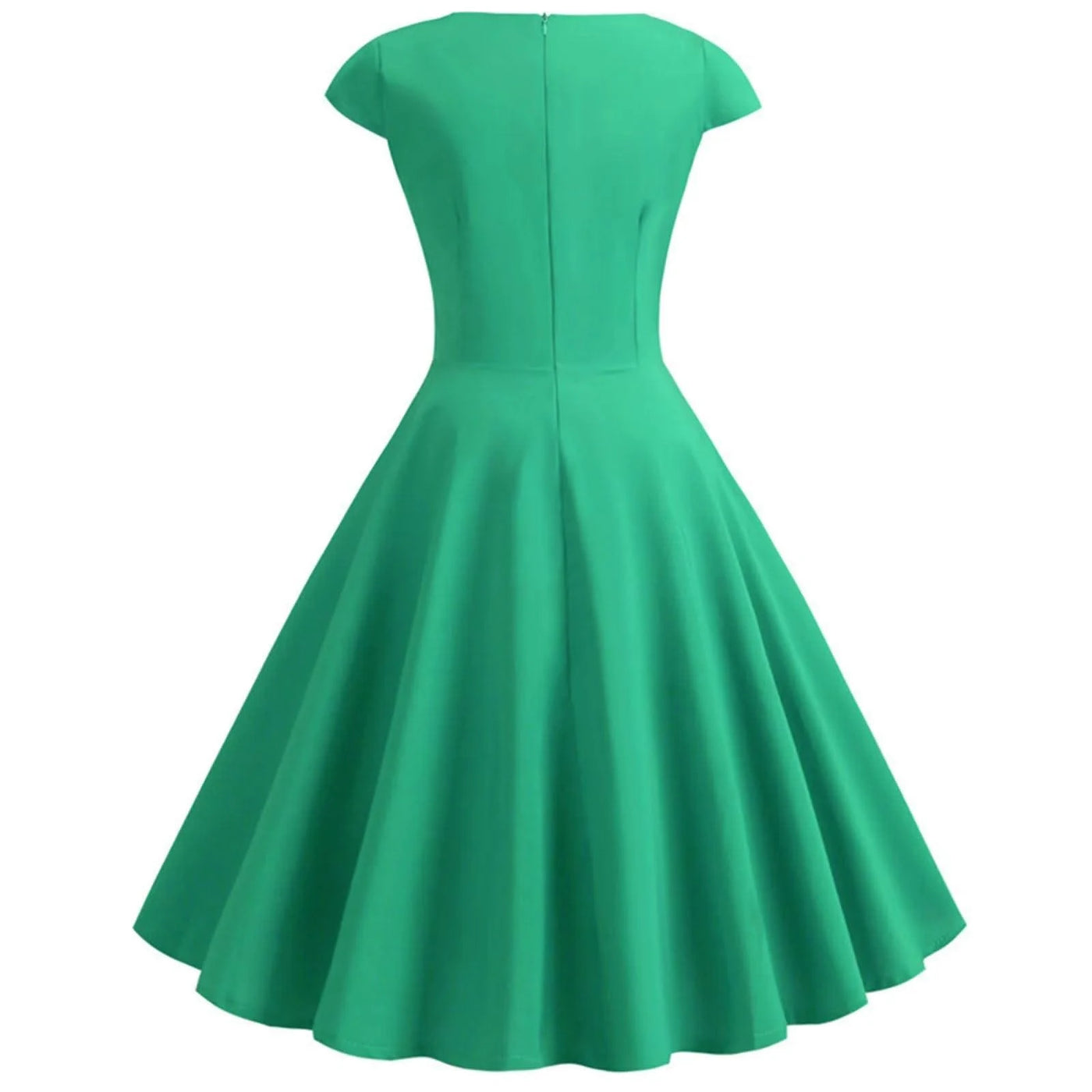 Pink Summer Elegant Party Midi Dress Women V Neck Vintage Robe Elegant Vintage Rockabilly Pin Up Party Office Midi Dresses
