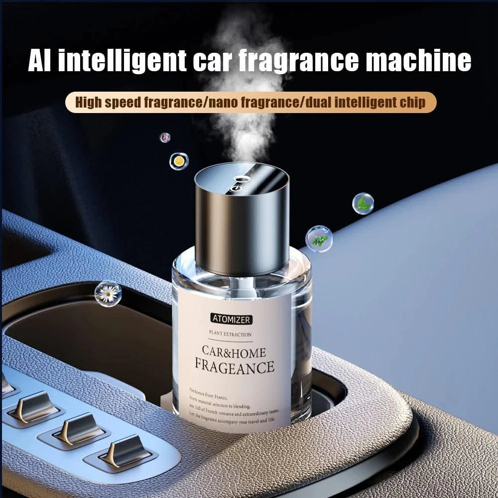 Car Mounted Fragrance Spray Perfume Essential Oil Diffuser Humidifier Intelligent Fragrance Large Capacity High Quality