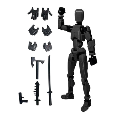 Multi-Jointed Action Figure Movable Shapeshift Robot 3D Printed Mannequin Dummy Figures Toys Kids Adults Parent-children Games