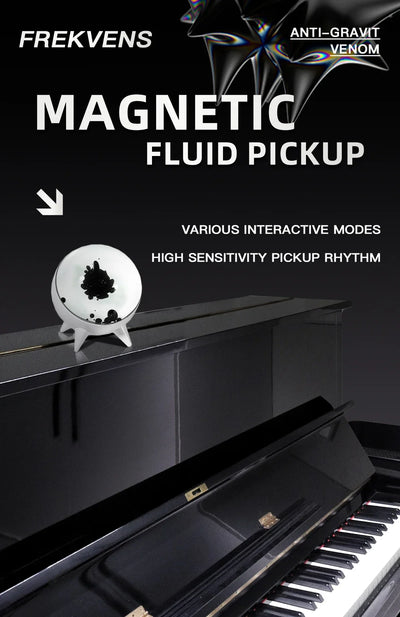 Magnetic Fluid Pickup Sound Motion Sensor Desktop Music Partner Venom Music Rhythm Light Dance Liquid with Music Visual Music