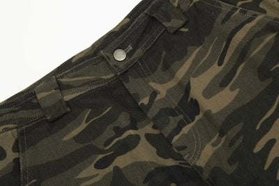 Simple Straight Trousers for Men Camouflage Pants New Casual Pants Man Lazy Comfortable New Literature and Art Trend