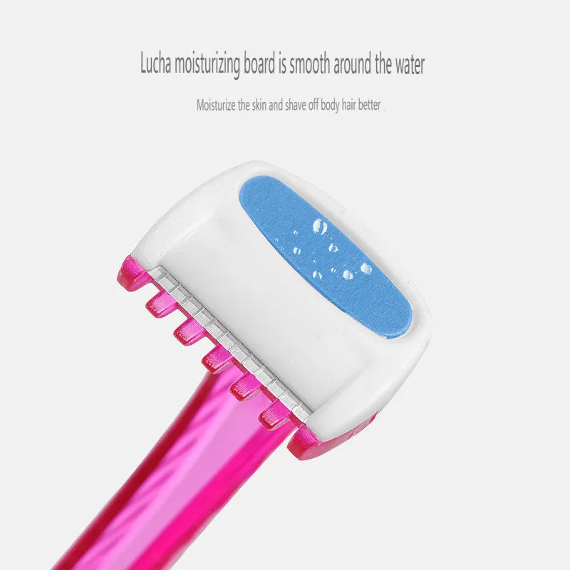 Women's safety razor blade facial/leg/armpit/bikini beauty hair removal razor，cc005