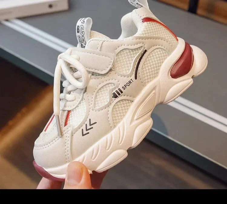 Shoes for Children Sneakers New Sports Kids Mesh Anti-slippery Sneakers Girls Vulcanized Girl Run Outdoor Training Shoes