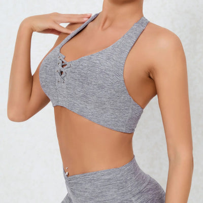 Women Sports Bra Breathable Absorb Sweat Shockproof Gym Top Running Training Fitness Underwear Yoga Workout Fast Dry Sport Vest