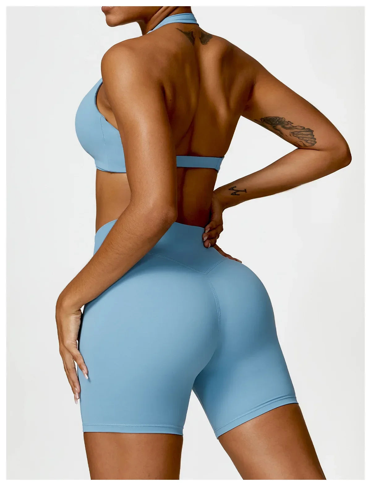Women Seamless Yoga Set 2PCS Gym Workout Clothes for Female Push Up Bra High Waist Leggings Sexy Fitness Sportswear Sports Suits