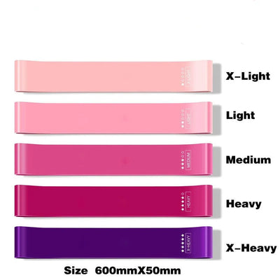 Resistance Bands Set Bandas Elasticas Fitness Gym Equipment for Home Exercise Agility Training Bodybuilding Bar CrossFit Yoga