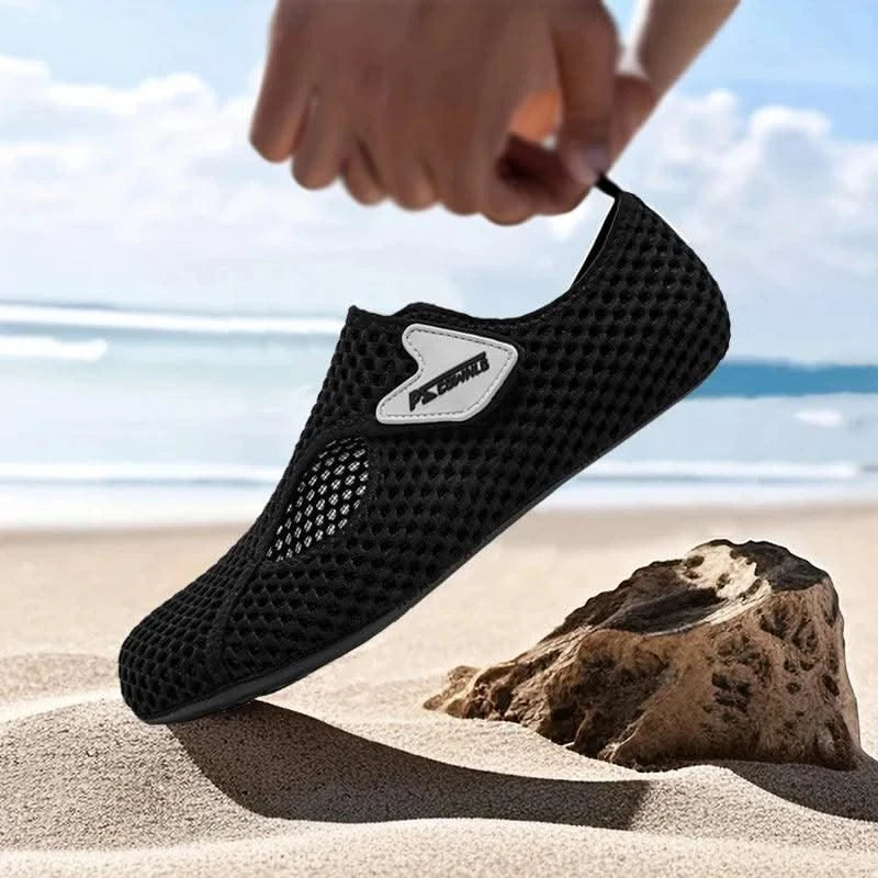 Wide toe neutral outdoor water shoes, comfortable quick drying beach socks, barefoot shoes, men's and women's swimming shoes, yo