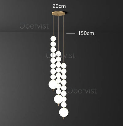 Nordic Home Decor Dining Room Pendant Lamp Lights Indoor Lighting Ceiling Lamp Hanging Light Chandelier Lamps For Living Room