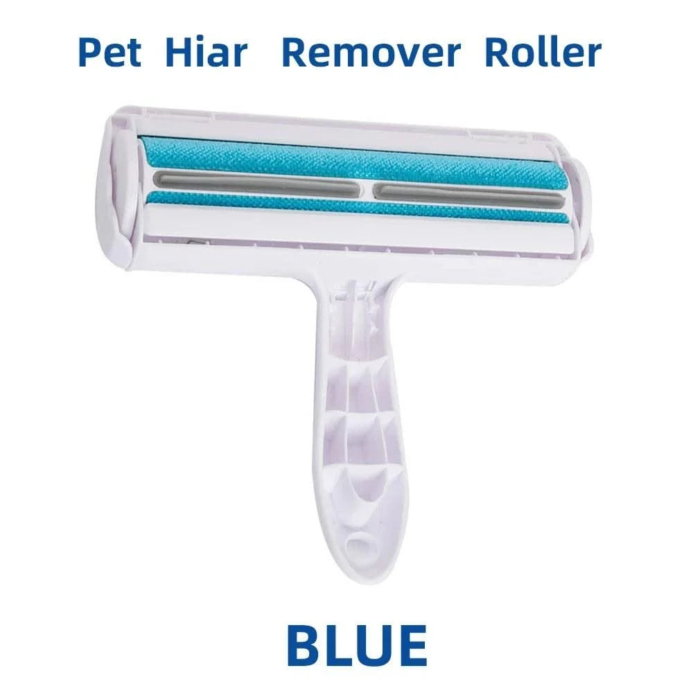 Pet Hair Remover Roller - Dog & Cat Fur Remover with Self-Cleaning Base - Efficient Animal Hair Removal Tool - Perfect for Furni