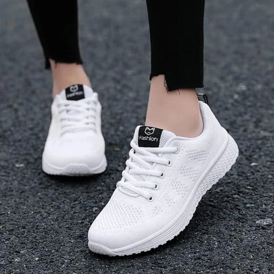 2024 Women Sport Shoes Fashion Platform Sneakers Ladies Spring Winter Flats Running Shoes for Woman - Elanique