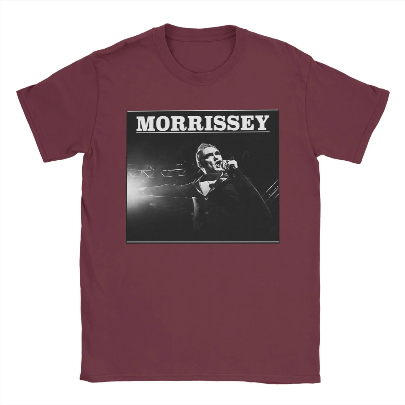 Men Women T-Shirt  Morrissey Designs British singer and songwriter T Shirts Fashion  Summer Tee Shirt Y2K Cotton Tops Gift
