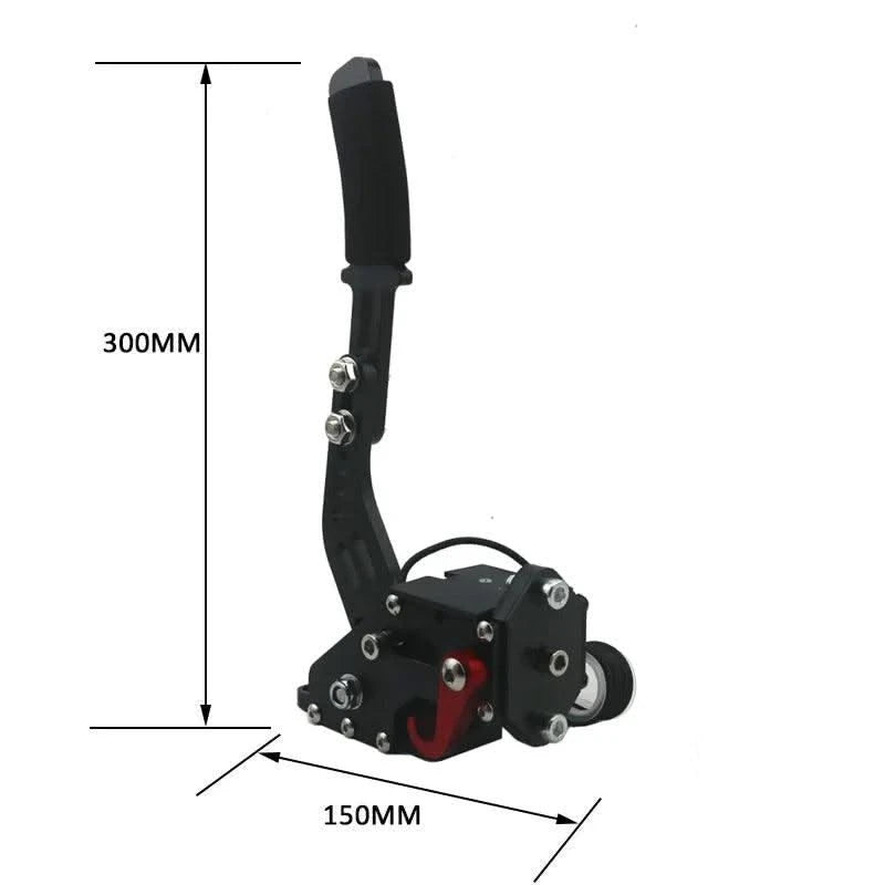 16Bit USB Handbrake SIM For G25/27/29 T500 PC Racing Games FANATECOSW DIRT RALLY Hand Brake System Red Black Blue Wear parts