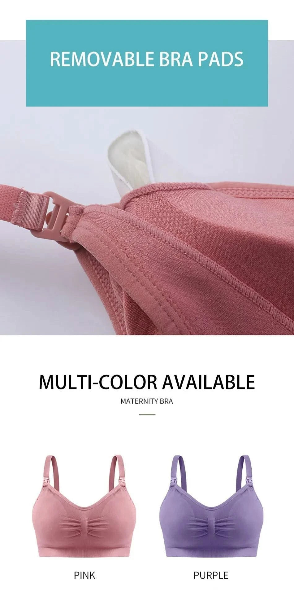Maternity Bras Double Layer Seamless Bra Pregnancy Clothes Prevent Sagging Breastfeeding Women's Breathable lactancia Bra
