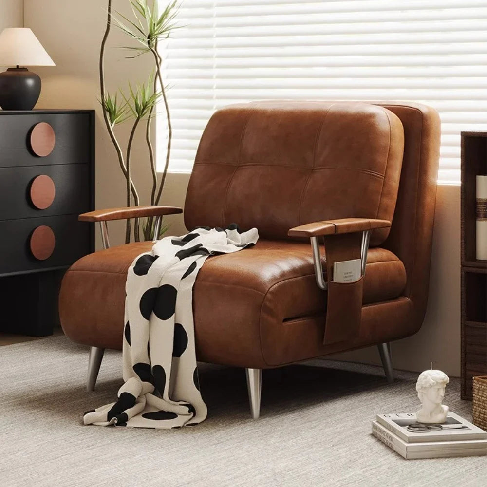 European Bed Sofas Lounger Minimalist Individual Folding Reclining Sofas Sleeper Relax Arm Woonkamer Banken Home Furniture