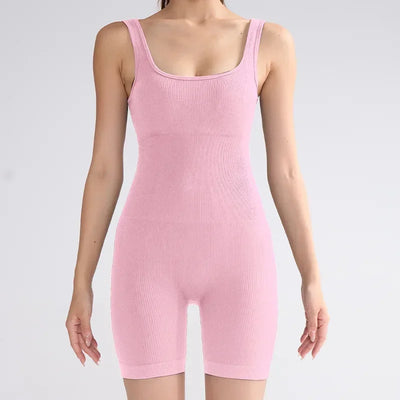 Women's Summer Yoga Jumpsuit – Sexy Fitness Suit Without Awkward Lines, Including Leggings, Roupas Femininas for Workouts