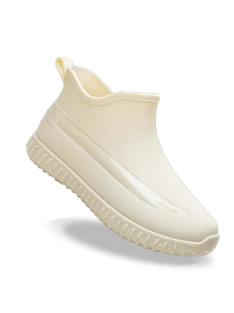 Women's Rain Boots Are Fashionable, Lightweight, Thick Soled, Wear-resistant, Rainproof, and Slip Resistant When Worn Externally