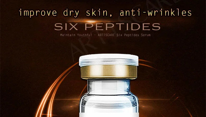 Six Peptides Face Serum 5pcs/10pcs/Lot for Moisturizing Facial Essence Skin Care Peptide Face Liquid