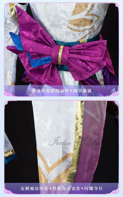 Irelia H Lux LOL Spirit Blossom Lux Cosplay Costume for women game halloween party dress role cosplays