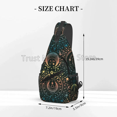 Star Sling Bag Travel Sling Backpack Women