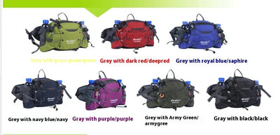 10L Sports Wais Bag Outdoor Nylon Shoulder Bag Crossbody Travel Cycling Bicycle Riding Running Handbags Climbing Men's Bags